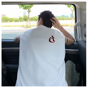可48小时发货支持抖音得物来样二开240克重磅美式纯棉背心无袖t恤图片