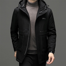 DF8069钱塘2020-2冬季厚款商务休闲简约中年男士羽绒服P230，男装羽绒服，钱塘207-2