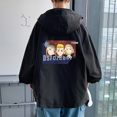 ！港风风衣男短款长袖夹克男休闲外套男上衣男DJK301-P45，男装夹克，电商B371