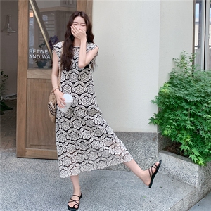 现货 蕾丝刺绣连衣裙两件套2C105-0519-P165-K238图片