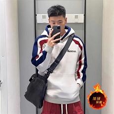 藏青色拼白灰（加绒）