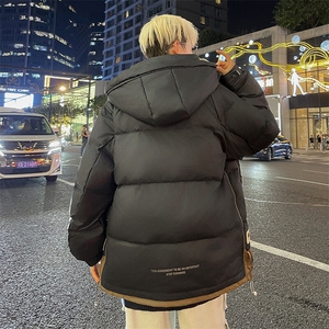 冬季新款新标潮牌白鸭绒外套羽绒服男女同款图片