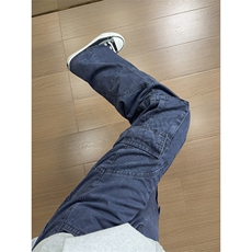 B221美式ins暗黑高品质多口袋休闲工装裤子LK24371-P70控98，男装休闲裤，电商B221