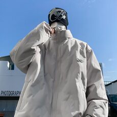 男女小牛津防水简约棉袄棉服气质慵懒流行百搭棉服MY137，男装棉衣，星座1116A-1（原606A）