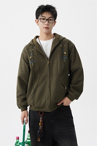 8XL-M特大码秋冬机能夹克外套冲锋衣百搭潮休闲宽松户外WY24P78图片