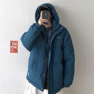 【】A003-HY8008-P130冬装新款印花连帽面包服棉衣 几物2图片