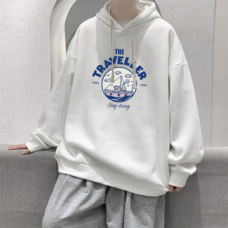连帽卫衣男大码胖子帽衫大号运动服WY2410-P35,男装卫衣,电商A040