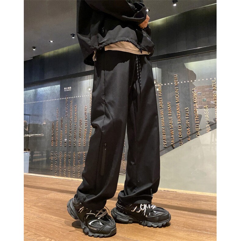春季新款机能潮流拉链防水冲锋裤休闲裤B315-K23521-特p30控58,男装休闲裤,电商B315