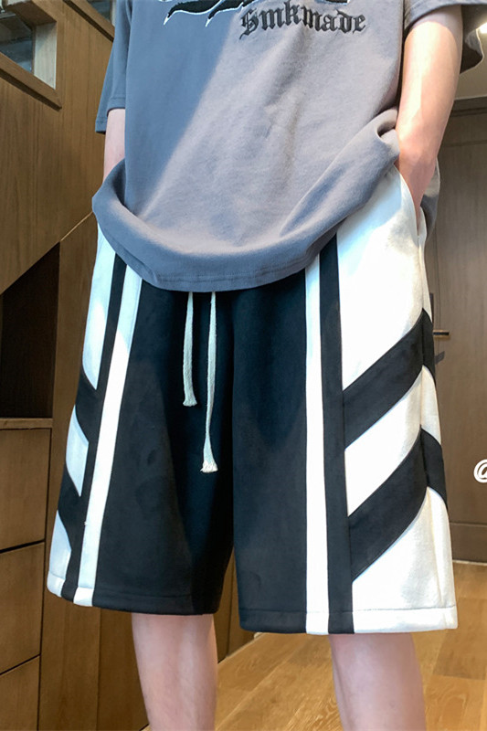 XZ616夏季新款抖音品质麂皮绒休闲短裤TY835P45控58,男装牛仔裤,星座512A（原616）