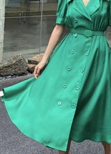 彩色心情～法式简约风连衣裙，女装连衣裙，GN