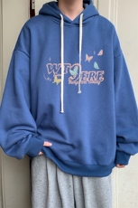 连帽卫衣男大码胖子帽衫大号运动服WY2443-P35，男装卫衣，电商A040