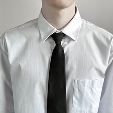 DK长袖衬衫男女宽松情侣韩版潮流学生毕业照班服休闲衬衣男~Q711，男装衬衫，星座601-2