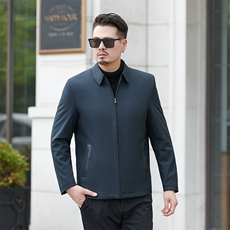 冬季棉衣中老年行政夹克翻领高品质棉服男士商务休闲外套M133-P92，男装夹克，星座310B-3