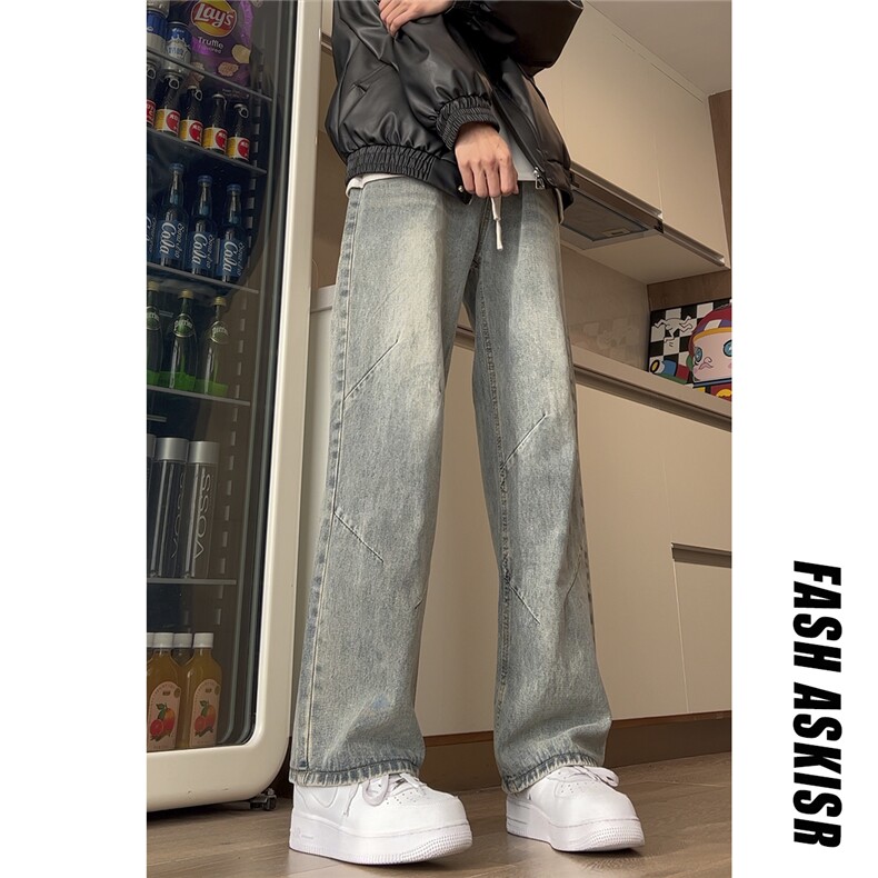 抖音得物品质百搭牛仔裤212-2-DY167-特P65,男装牛仔裤,星座808A-1
