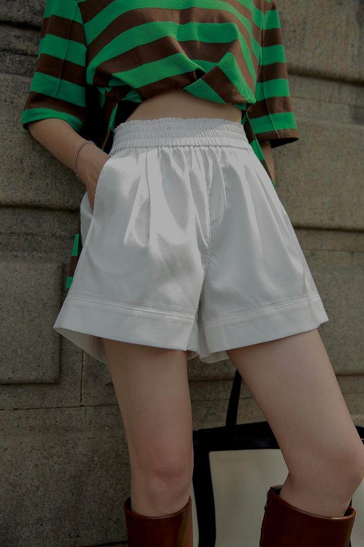 百搭款松紧腰短裤，其它，简 影