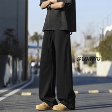 拼接舒适弯刀卫裤男长裤宽松裤子X1620特批-36：75，男装休闲裤，星座718