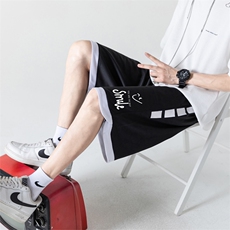 ！2023夏季男士冰丝速干短裤潮牌印花运动五分裤DK609P30，男装休闲裤，电商B220