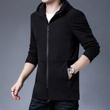 BH961钱塘2020-2秋冬季男士连帽时尚休闲修身夹克外套数据好P130，男装夹克，钱塘207-2