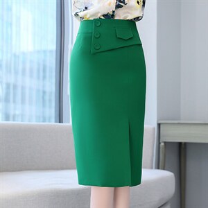 2023秋季时尚简约大方气质优雅收腰显瘦休闲修身百搭潮流半身裙，女装半身裙，时尚俏佳人
