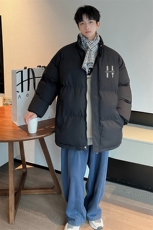 港风宽松抖音直播高品质男面包服羽绒棉外套棉衣M1063P80，男装棉衣，电商C408-1(原B339-1)