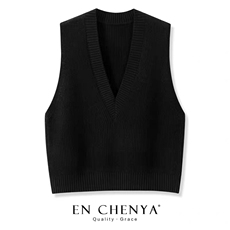 2025年秋季无扣通勤时尚百搭通勤简约休闲马甲，女装马甲，美雪羊绒