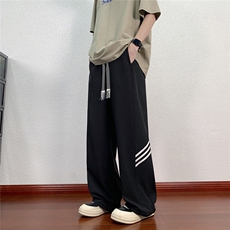速干冰丝撞色休闲裤K017模特酒店92%聚酯纤维8%氨纶(S-2XL)TP26，男装休闲裤，电商A088