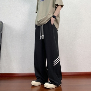 速干冰丝撞色休闲裤 K017模特酒店 92%聚酯纤维8%氨纶(S-2XL)TP26图片