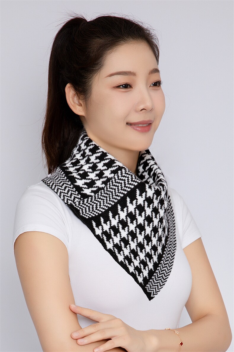 时尚高级感女士经典百搭脖套优雅气质保暖围巾,饰品周边,天盛羊绒