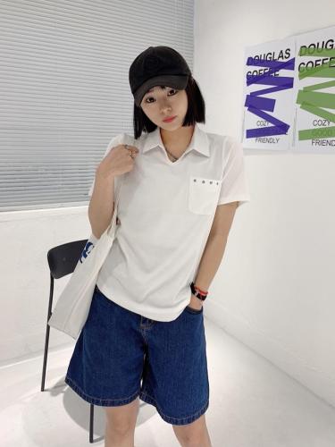 polo经典V领衫图片