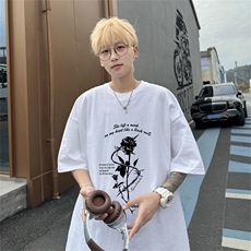 220G夏季新款纯棉圆领短袖T恤DT420-特P19控38，男装T恤，电商B370