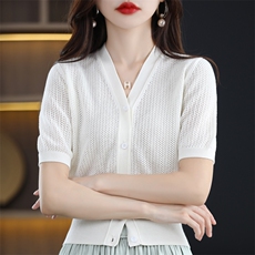 2024春秋装新款韩版宽松显瘦套头女士针织打底上衣潮，女装羊毛衫，片语羊绒