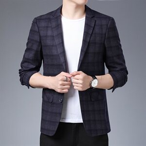 M2059钱塘2020-2秋冬男士高端商务休闲便服单西P160控价不低288图片