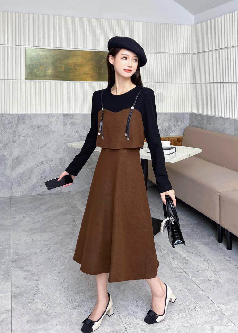 秋季时尚连衣裙，女装连衣裙，亿炫(5F)