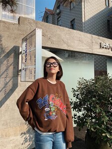 2021/加绒卫衣/NEW,女装卫衣/绒衫,潘朵拉