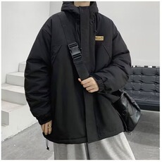 新款潮文艺气质慵懒夹棉防水小牛津棉衣流行简约原宿TT102P80，男装棉衣，星座1013-5