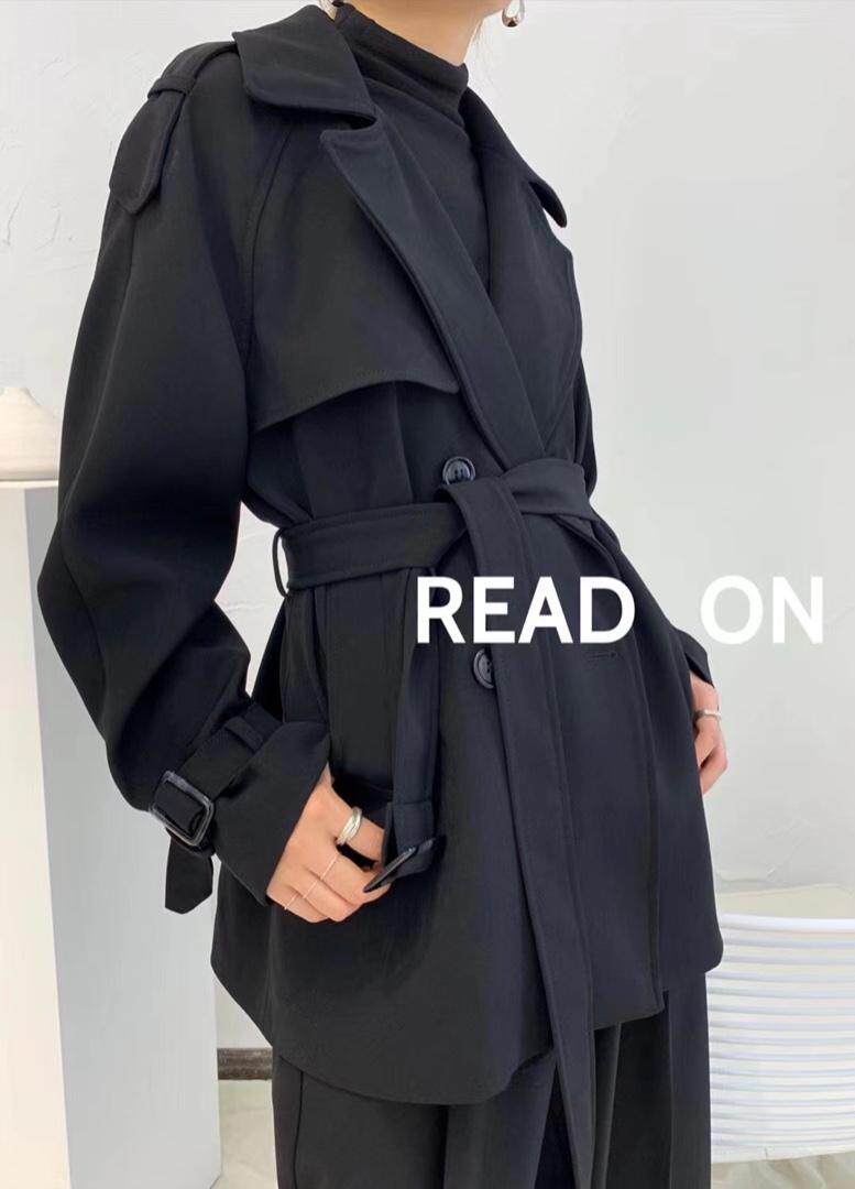 秋季短风衣，女装风衣，阅上