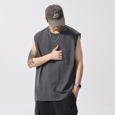 2026新款凉感背心男士夏季宽松大码运动吸汗无袖t恤潮薄健身，男装背心/马甲，电商D215
