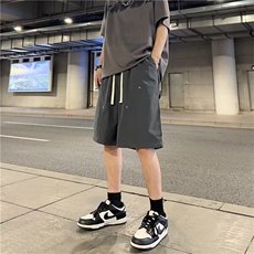 纯色五分裤直筒型新款夏季男休闲裤潮青春流行原宿时尚潮牌休闲裤，男装休闲裤，四季星座218-1