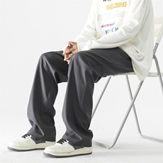 美式休闲显高时尚百搭垂顺感强拖地长裤1228特批25，男装休闲裤，星座718-1
