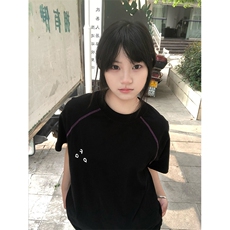 XZ1005-1-TTH441-特P38抖音新数据大哈苏线速干运动衣短袖T恤，男装T恤，星座1005-1
