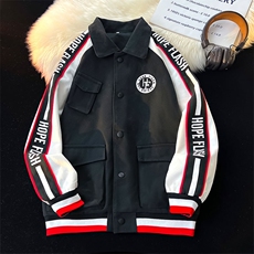 港风机车飞行夹克外套赛车服夹克潮流棒球百搭外套J9951P75，男装夹克，电商A128