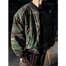 【有货】双面穿bomber夹克飞行员棉服外套MY9023特P100，男装夹克，星座908-1