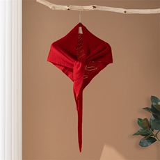 2025年时尚百搭通勤简约羊绒三角巾，披肩，臻歆羊绒