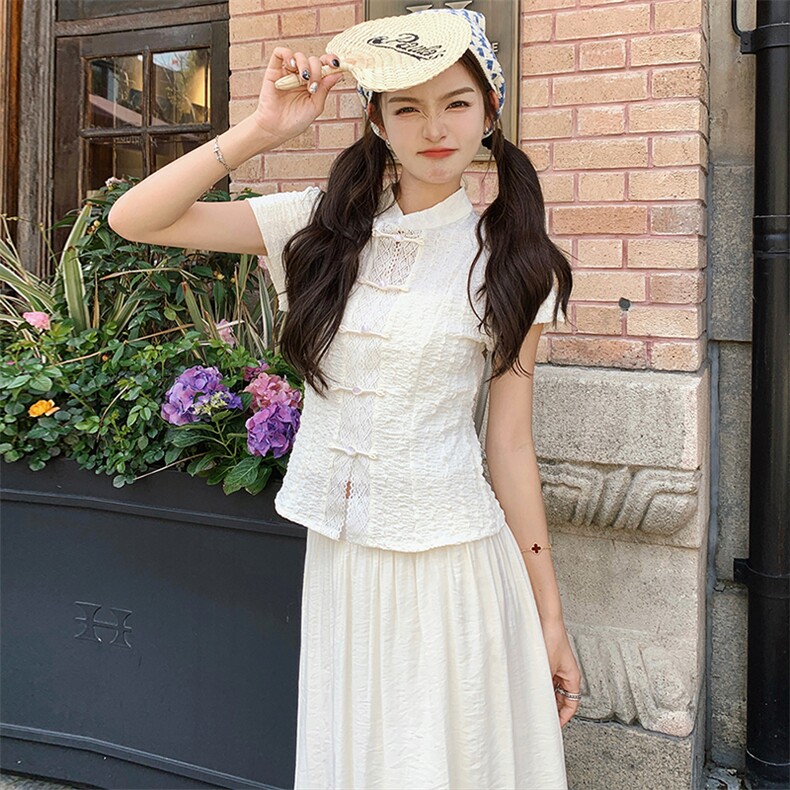 2024年夏季新中式套装裙-款号9921-P155-K228,女装套装/套裙,浙宝305