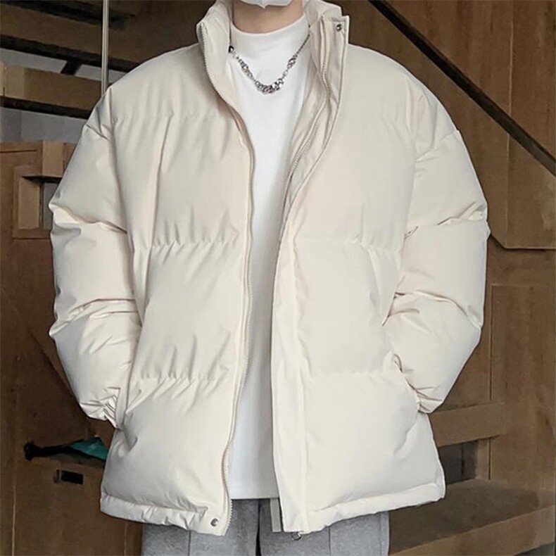 现货高品质美式高街冬季重磅三防加厚羽绒棉衣厚外套面包棉服,男装棉衣,电商A486