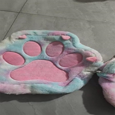 超利绒毛绒玩具 猫爪包