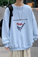 ！2023春季新款男士圆领卫衣百搭印花长袖T恤打底衫WY150P28，男装卫衣，电商B220