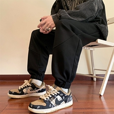 新款春季潮牌运动裤宽松青少年束脚裤潮流休闲长裤男DK18P48控78，女装休闲裤，电商A086