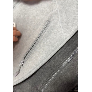 网图 结构设计摇粒绒户外秋冬保暖连帽外套男女情侣装 P75图片