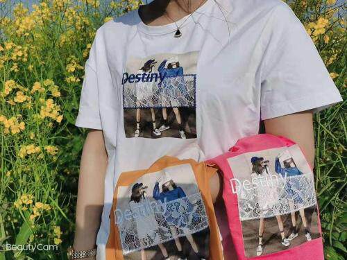 时尚潮流潮流T，女装，酒酿丸子